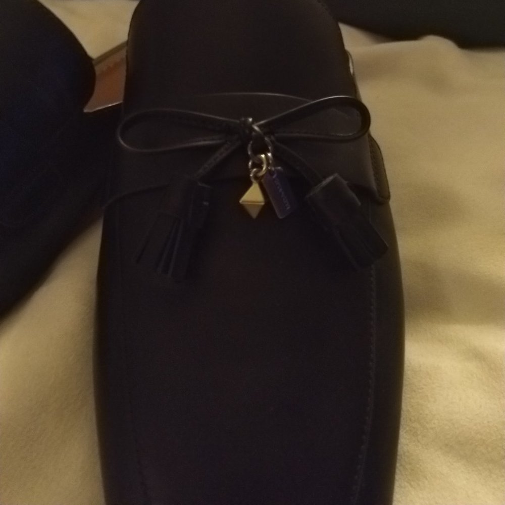 Coach Slides Black NWT - Picture 4 of 16